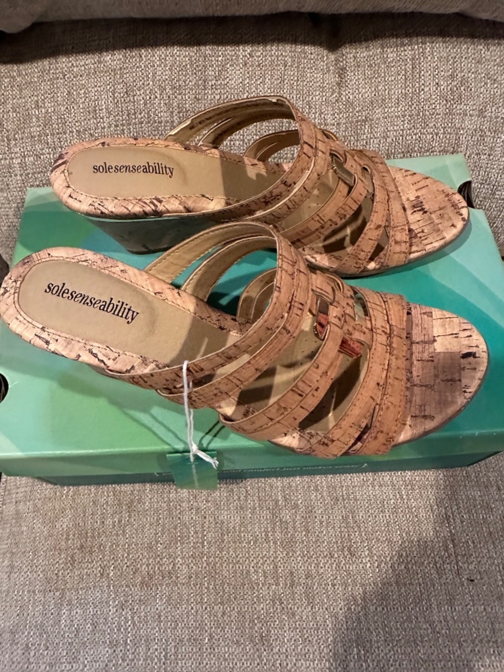 Solesenseability Wedge Sandals Size 7
